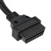 Adaptér z Audi / VW / Seat / Škoda 2x2-pin na OBD2 Adaptér z Audi / VW / Seat / Škoda 2x2-pin na OBD2