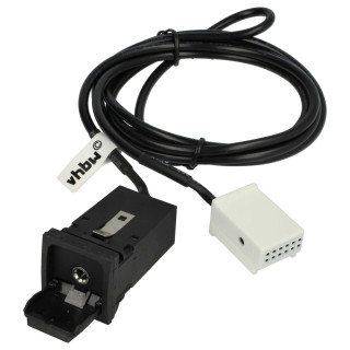 Adaptér z 3,5 mm na AUX pro Audi / Seat / Škoda / VW