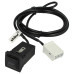Adaptér z 3,5 mm na AUX pro Audi / Seat / Škoda / VW