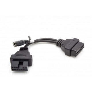 Adaptér z Hyundai / Mitsubishi 12-pin na OBD2
