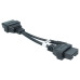 Adaptér z Hyundai / Mitsubishi 12-pin na OBD2 Adaptér z Hyundai / Mitsubishi 12-pin na OBD2