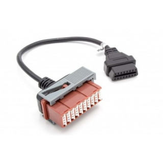 Adaptér z Citroen / Peugeot / PSA 30-pin na OBD2 Adaptér z Citroen / Peugeot / PSA 30-pin na OBD2