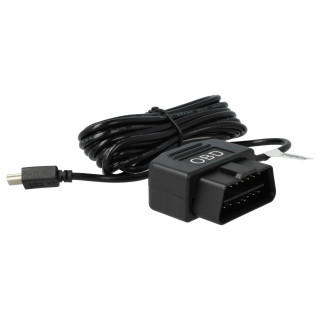 Adaptér / nabíječka z OBD2 na mini-USB pro fotoaparáty, GPS navigace a chytré telefony, 3,5 m Adaptér / nabíječka z OBD2 na mini-USB pro fotoaparáty, GPS navigace a chytré telefony, 3,5 m