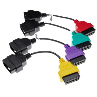 Adaptér z Alfa Romeo / Fiat / Lancia 16-pin na OBD2, MultiECUScan Adaptér z Alfa Romeo / Fiat / Lancia 16-pin na OBD2, MultiECUScan