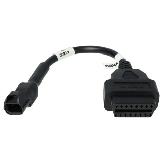 Adaptér z Kawasaki / Kymco 3-pin na OBD2 Adaptér z Kawasaki / Kymco 3-pin na OBD2
