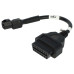 Adaptér z Kawasaki / Kymco 3-pin na OBD2 Adaptér z Kawasaki / Kymco 3-pin na OBD2