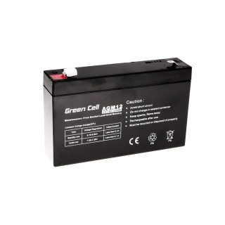 Green Cell AGM baterie 6V 7Ah