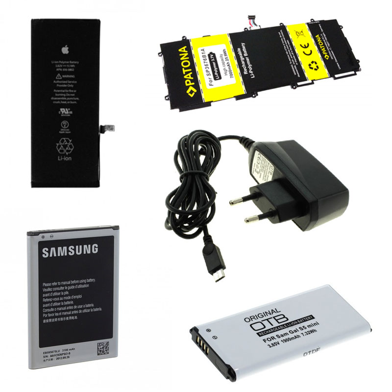 Baterie a nabíječky pro mobilní telefony Baterie a nabíječky pro mobilní telefony